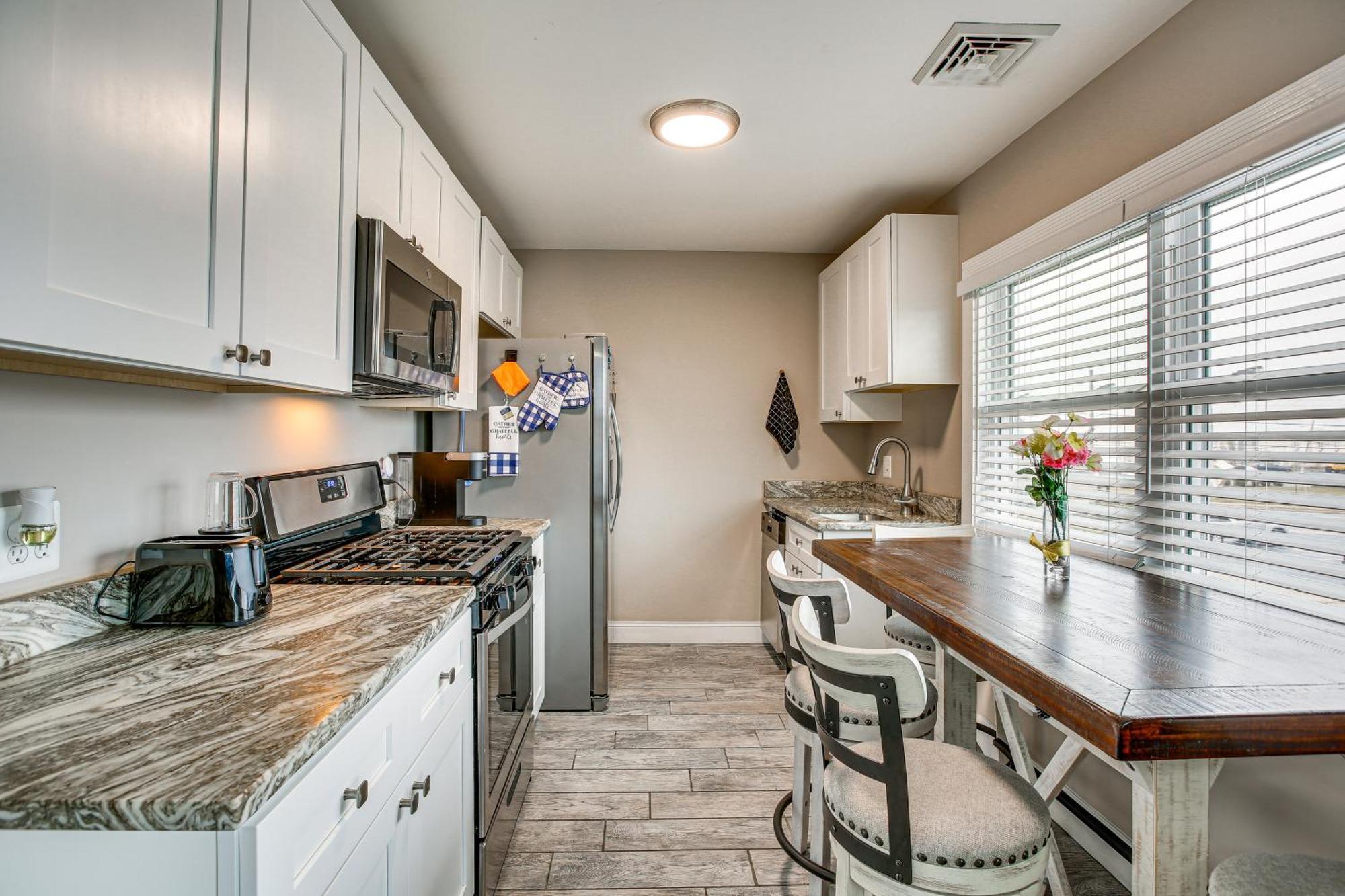 Bright Duplex Condo Walk To Brigantine Beach! Exterior photo