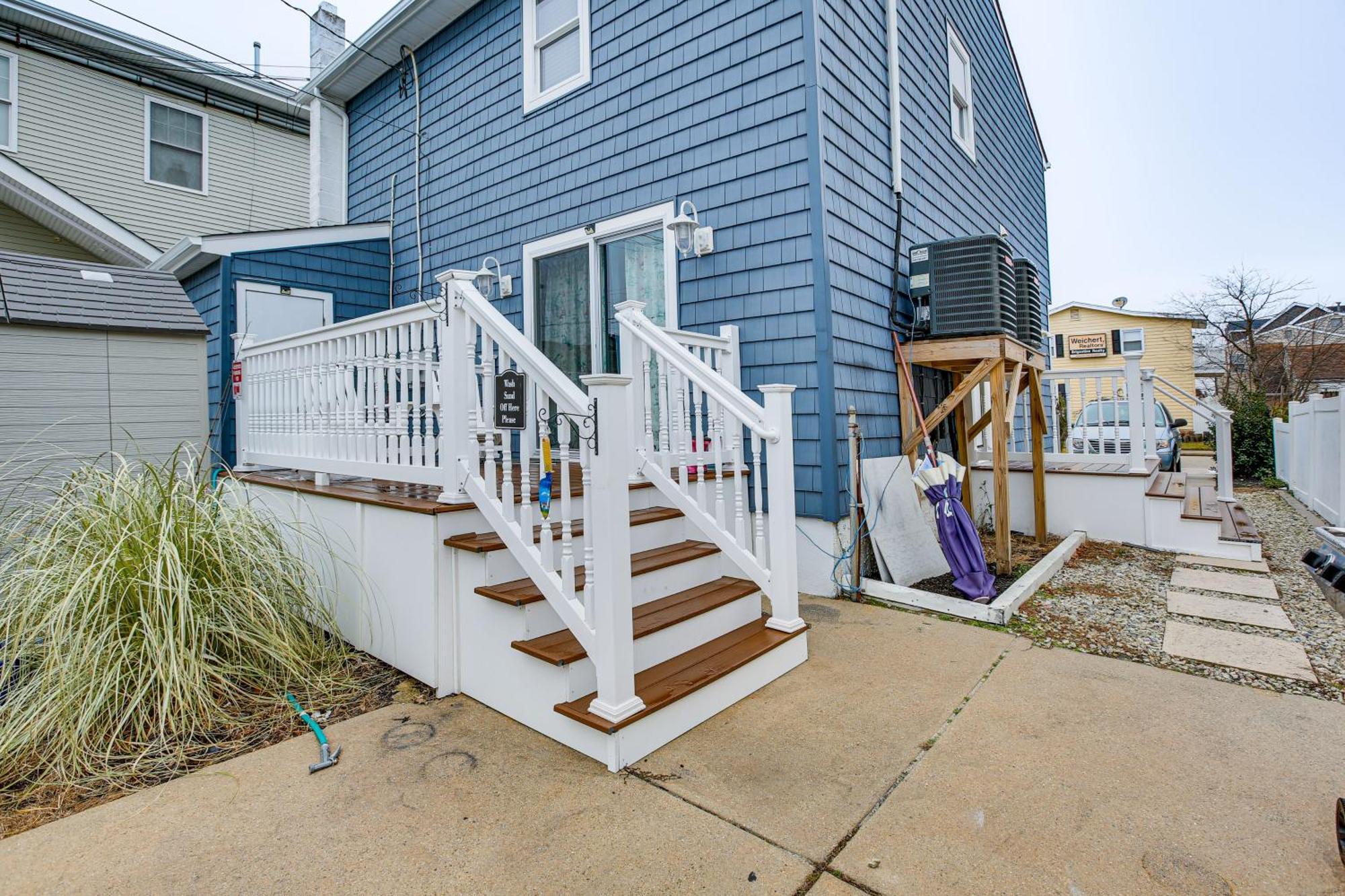 Bright Duplex Condo Walk To Brigantine Beach! Exterior photo