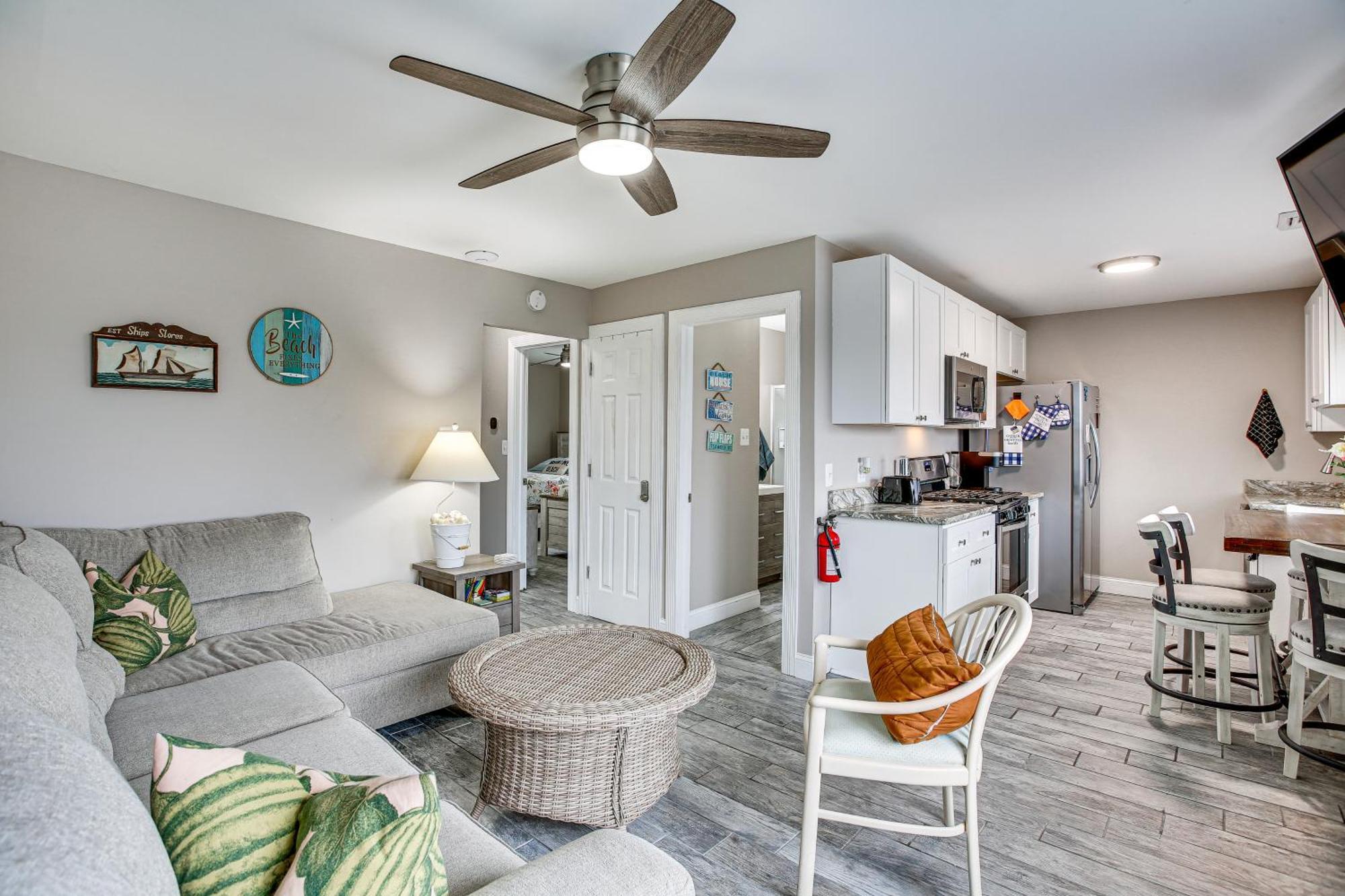 Bright Duplex Condo Walk To Brigantine Beach! Exterior photo